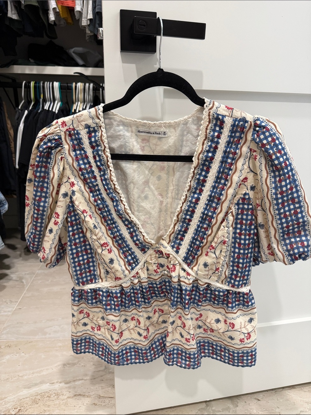 Abercrombie Peasant Blouse